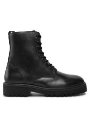 Pepe Jeans Trapery Durham Combat PMS50254 Czarny. Czarne trapery Pepe Jeans, z jeansu, bez zapięcia. Za 759.99 zł.