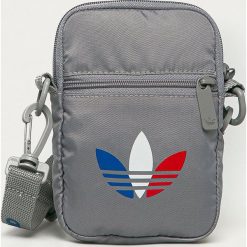 Adidas Originals - Saszetka. Szare torby na ramię adidas Originals, bez wzorów, z nadrukiem, bez dodatków. W wyprzedaży za 69.90 zł.