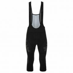 Męskie kolarskie legginsy 3/4 Kilpi ARENAL-M. Czarne legginsy długie sportowe Kilpi, m, bez wzorów, z materiału, rowerowe. Za 218.00 zł.