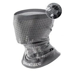 Komin narciarski Qunature bandana sportowa unisex. Szare szaliki QUNATURE, bez wzorów. Za 39.99 zł.