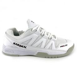 Buty do chodzenia męskie Karakal KF Prolite Court. Białe buty sportowe casual KARAKAL, bez wzorów, z materiału, bez zapięcia. Za 633.00 zł.