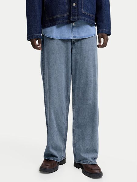 Jack & Jones Jeansy Dave Original 12290230 Niebieski Baggy Fit. Niebieskie jeansy Jack & Jones, m. Za 79.99 zł.