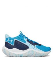 Under Armour Sneakersy UA JET '23 3026634 Niebieski. Niebieskie buty sportowe casual Under Armour, bez wzorów, z materiału, bez zapięcia. Za 229.99 zł.