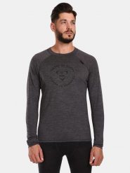 Kilpi Podkoszulek funkcyjny "Mavora" w kolorze antracytowym rozmiar: XL. Czarne podkoszulki Kilpi, xl, bez wzorów, z materiału, bez ramiączek. Za 317.95 zł.