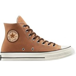 Buty sportowe męskie Converse Chuck 70. Brązowe trampki sportowe Converse, bez wzorów, bez zapięcia. Za 490.00 zł.