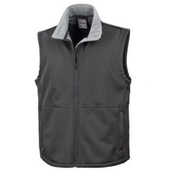Męska Kurtka Bezrękawnikowa Core Soft Shell. Czarne kurtki RESULT, m, bez wzorów, bez kaptura. Za 140.99 zł.