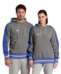 Bluza Arena Hooded Sweat Inserts z kapturem. Niebieskie bluzy z kapturem Arena, l, bez wzorów, z bawełny, z kapturem. Za 273.42 zł.
