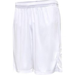 Spodenki piłkarskie męskie Hummel Core XK Poly Shorts. Białe szorty Hummel, m, bez wzorów, sportowe. Za 77.50 zł.