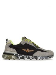 Aeronautica Militare Sneakersy 251SC276CT3546 Szary. Szare buty sportowe casual Aeronautica Militare, bez wzorów, z materiału, bez zapięcia. Za 459.99 zł.