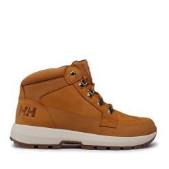 Trekkingi Helly Hansen. Brązowe buty trekkingowe Helly Hansen, bez wzorów, bez zapięcia. Za 389.99 zł.