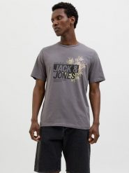 Jack & Jones Koszulka "Jaxon" w kolorze szarym rozmiar: M. Szare bezrękawniki Jack & Jones, m, bez wzorów, z bawełny, bez kołnierzyka, bez ramiączek. Za 37.38 zł.
