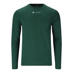 Koszulka termoaktywna z długim rękawem Virtus Roger. Niebieskie bielizna termoaktywna VIRTUS, bez wzorów, bez ramiączek, trekkingowe. Za 162.00 zł.