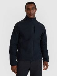 4F Kurtka puchowa z wypełnieniem syntetycznym męska - czarna S. Czarne kurtki 4F, m, bez wzorów, z dzianiny, z kapturem. W wyprzedaży za 199.99 zł.