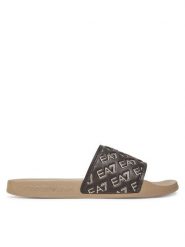 EA7 Emporio Armani Klapki 7X000109 AF15125 M6088 Brązowy. Brązowe klapki EA7 Emporio Armani, z tworzywa sztucznego. Za 249.99 zł.
