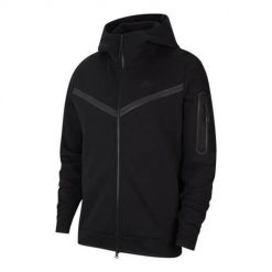Bluza sportowa męska Nike Tech Fleece Hoodie FZ WR. Szare bluzy z kapturem Nike, m, bez wzorów, z bawełny, z kapturem. Za 359.00 zł.