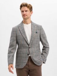Finshley & Harding London marynarka z domieszką wełny Mężczyźni Slim Fit wielokolorowy, 48. Garnitury Finshley & Harding London, m, bez wzorów, z wełny. Za 699.95 zł.