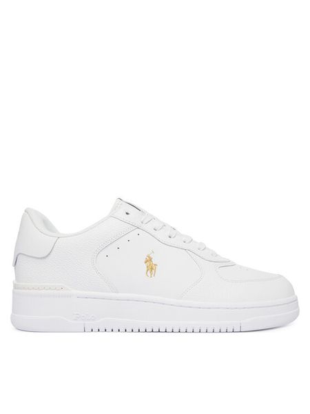 Polo Ralph Lauren Sneakersy Masters Court 809967888001 Biały. Białe buty sportowe casual Polo Ralph Lauren, bez wzorów, ze skóry, bez zapięcia. Za 689.99 zł.