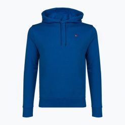 Bluza męska Napapijri Balis H Sum. Niebieskie bluzy Napapijri, l, bez wzorów, bez kaptura. Za 289.99 zł.