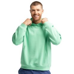 Męska bluza z kapturem do gry w padla Padel Siroko Break Green. Zielone bluzy z kapturem SIROKO, m, bez wzorów, z bawełny, z kapturem. Za 169.00 zł.