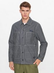 Vans Kurtka przejściowa Hickory Stripe Drill Chore Coat VN0008G2 Szary Regular Fit. Szare kurtki Vans, l, bez wzorów, z bawełny, bez kaptura. Za 269.99 zł.