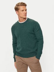 United Colors Of Benetton Sweter 103MK1N24 Zielony Regular Fit. Zielone swetry rozpinane United Colors Of Benetton, m, bez wzorów, z wełny, bez kołnierzyka, bez ramiączek. Za 219.99 zł.