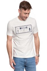 MUSTANG Alex C Iconic 1010123 2020. T-shirty Mustang, m, bez wzorów, bez kołnierzyka, bez ramiączek. W wyprzedaży za 39.99 zł.
