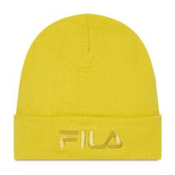 Czapka Fila. Zielone czapki zimowe Fila, bez wzorów. Za 109.99 zł.