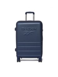 Reebok Walizka średnia CEO-RBK-WAL-002-CCC-M Granatowy. Niebieskie walizki Reebok, bez wzorów, z tworzywa sztucznego, średnie. Za 299.99 zł.
