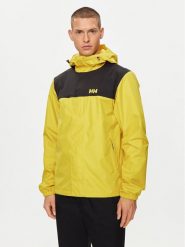Helly Hansen Kurtka przeciwdeszczowa Vancouver Rain Jacket 53935 Żółty Regular Fit. Żółte kurtki outdoor i hardshell Helly Hansen, l, bez wzorów, z syntetyku, bez kaptura. Za 329.99 zł.