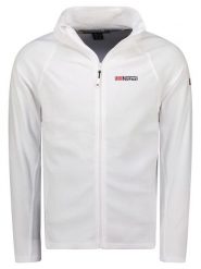 Geographical Norway Kurtka polarowa "Tug" w kolorze białym rozmiar: L. Białe kurtki Geographical Norway, l, bez wzorów, z materiału, bez kaptura. Za 70.74 zł.