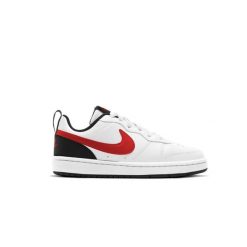 Buty Sportowe Młodzieżowe Nike Court Borough Low 2 (GS). Biała buty do koszykówki Nike, bez zapięcia, do koszykówki, nike court. Za 228.80 zł.