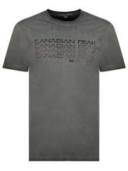 Canadian Peak Koszulka "Jayeak" w kolorze antracytowym rozmiar: M. Czarne bezrękawniki Canadian Peak, m, bez wzorów, z bawełny, bez kołnierzyka, bez ramiączek. Za 84.01 zł.