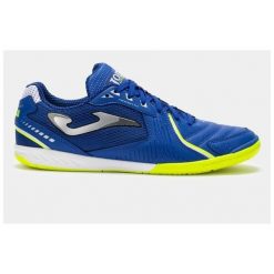 Buty halowe - halówki męskie, Dribling 25 DRIS IN. Niebieskie buty sportowe casual Joma, bez wzorów, bez zapięcia. Za 169.99 zł.