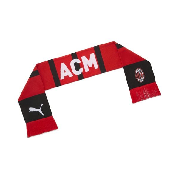 Szalik Essentials AC Milan PUMA. Białe szaliki Puma, bez wzorów. Za 109.00 zł.