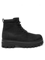 Calvin Klein Jeans Trapery Lugged Laceup Boot Oxf Hiking Nb YM0YM01076 Czarny. Czarne trapery Calvin Klein Jeans, z jeansu, bez zapięcia. Za 899.99 zł.