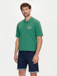 Jack&Jones Polo Jprblaalfie 12259678 Zielony Regular Fit. Zielone koszulki polo Jack&Jones, l, bez wzorów, z bawełny, bez kołnierzyka, bez ramiączek. Za 49.99 zł.