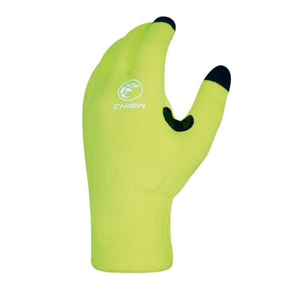 Rękawiczki sportowe unisex Chiba Watershield. Żółte rękawiczki Chiba, na zimę, bez wzorów. Za 139.00 zł.