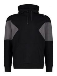 CMP Bluza w kolorze czarno-szarym rozmiar: 50. Czarne bluzy CMP, bez wzorów, z kapturem. Za 139.20 zł.