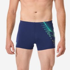 Bokserki pływackie męskie Arena. Niebieskie odzież kąpielowa Arena, m, bez wzorów, z materiału, sportowe. Za 139.99 zł.