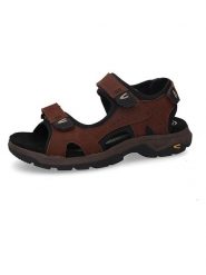 Camel Active Skórzane sandały "Rise" w kolorze brązowym rozmiar: 42. Brązowe sandały Camel Active, z otwartym noskiem, bez zapięcia. Za 232.78 zł.