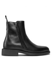 Gant Kozaki Rizmood Mid Boot 27641437 Czarny. Czarne kozaki GANT, bez wzorów, ze skóry, bez obcasa, bez zapięcia. Za 979.99 zł.