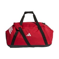 Torba adidas Tiro Duffle L. Czerwone torby na ramię Adidas, bez wzorów, na ramię, bez dodatków. Za 134.99 zł.