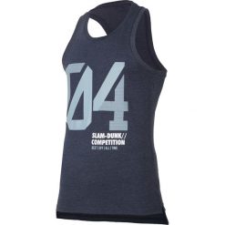 Koszulka bez rękawów męska TSM008 - denim melanż. Bezrękawniki marki Under Armour. W wyprzedaży za 44.99 zł.