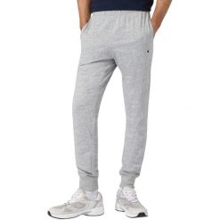 Spodnie męskie Champion Rib Cuff Pants. Szare spodnie materiałowe Champion, na co dzień, m, bez wzorów, z dresówki, casualowe. Za 133.00 zł.