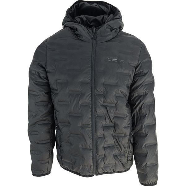 Kurtka męskie Fundango Smoke Hooded Jacket. Czarne kurtki Fundango, na zimę, m, bez wzorów, bez kaptura. W wyprzedaży za 390.00 zł.
