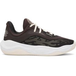 Buty do koszykówki Under Armour Curry Splash 25. Brązowe buty do koszykówki Under Armour, bez zapięcia, do koszykówki. Za 463.75 zł.