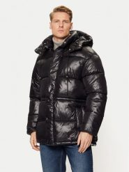 Jack&Jones Kurtka zimowa Green Point 12268209 Czarny Loose Fit. Czarne kurtki Jack&Jones, na zimę, m, bez wzorów, z syntetyku, bez kaptura. Za 279.99 zł.