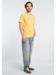 ELBSAND Koszulka w kolorze żółtym rozmiar: XL. Żółte bezrękawniki ELBSAND, xl, bez wzorów, z bawełny, bez kołnierzyka, bez ramiączek. Za 110.29 zł.