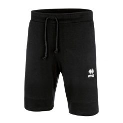Szorty Errea Mauna. Czarne krótkie spodenki sportowe ERREA, m, bez wzorów, ze skóry. Za 115.50 zł.