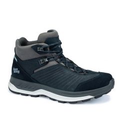Buty trekkingowe Hanwag Bluestrait ES. Niebieskie buty turystyczne Hanwag, bez wzorów, z gumy, bez zapięcia, trekkingowe. Za 951.00 zł.